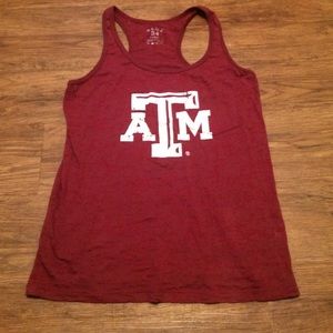 Fitted Texas A&M Tank Top