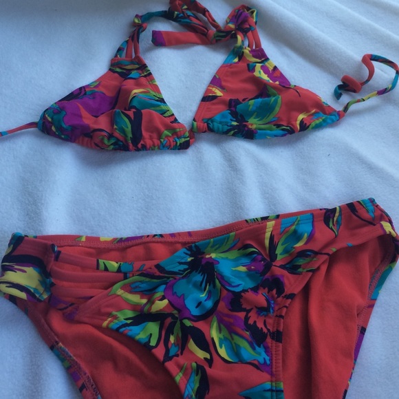 Old Navy Bikini Set (Tropical Pattern)