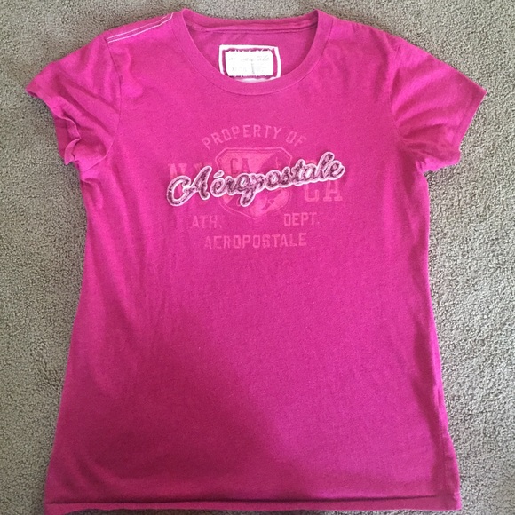 Pink Aeropostale tshirt