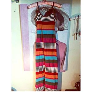 Multicolored maxi