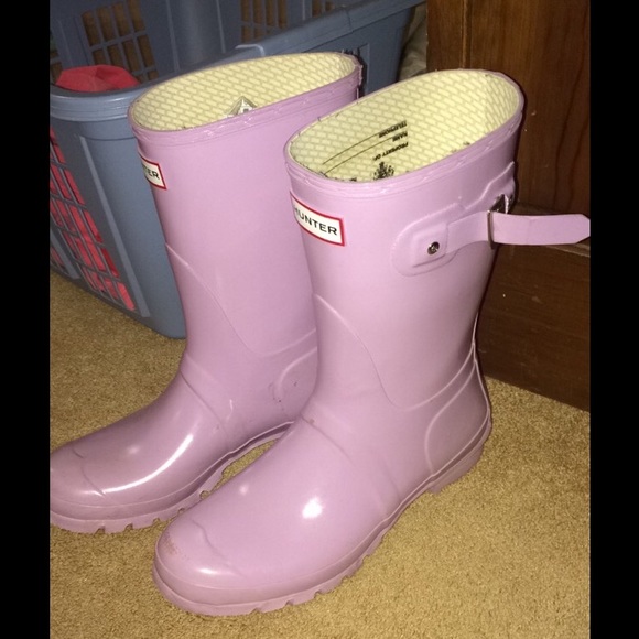 Hunter original gloss short rain boot