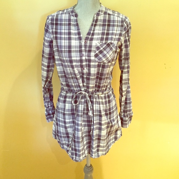 Plaid tunic - Picture 1 of 2
