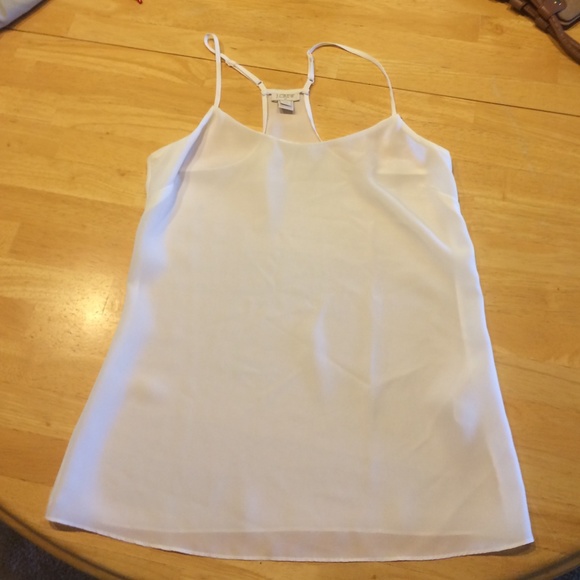 Jcrew silky racer back