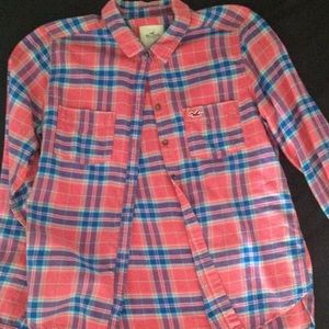 Plaid Hollister shirt