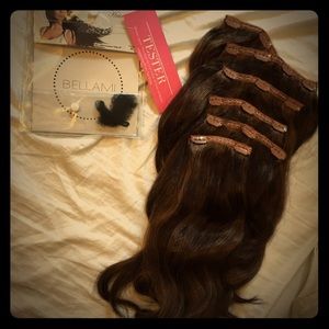 Bellami 18 in hair extensions! 🌙