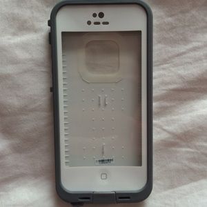 White Real Lifeproof iPhone 5 case!