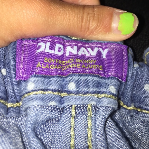 Old navy light blue jeans