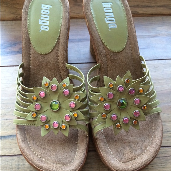 bongo wedge sandals