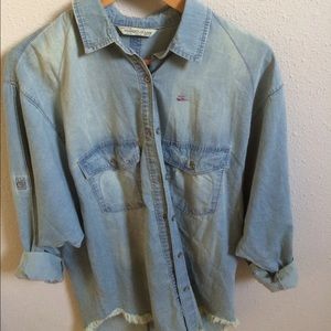 Denim Oversized Shirt/Flannel