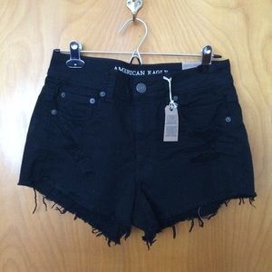 American eagle hi rise festival shorts size 6