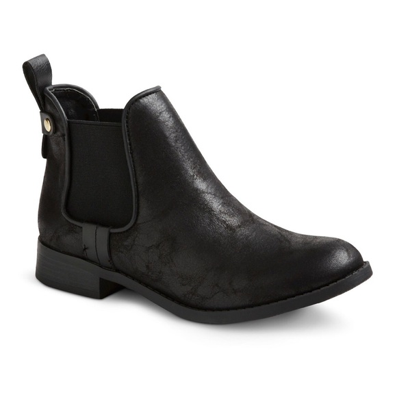Black Ankle Boots NWOT