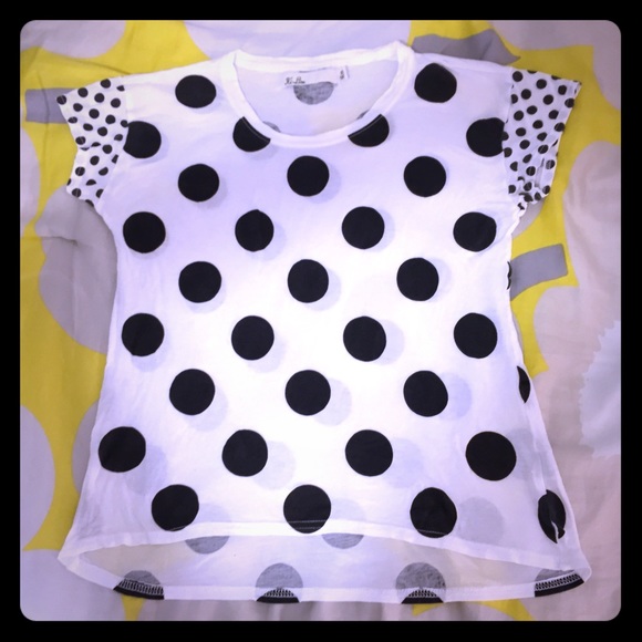 Madewell polka dot tee
