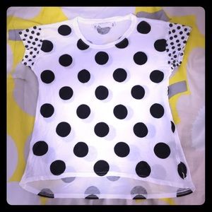 Madewell polka dot tee