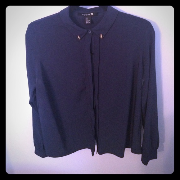 Navy blue shirt!
