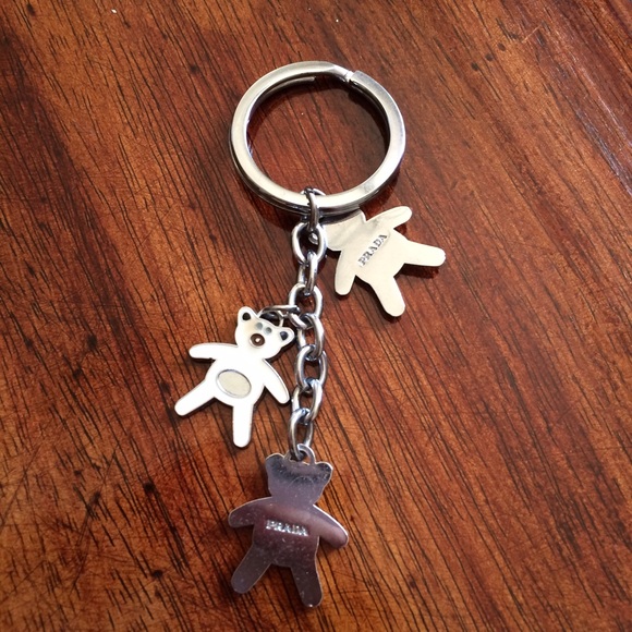 Authentic Prada key chain