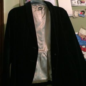 Velvet blazer