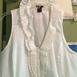 Ruffled blouse