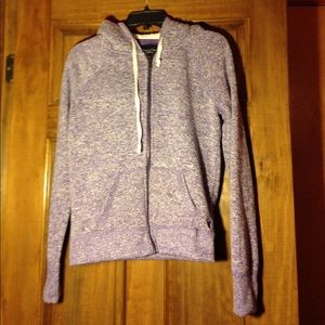 Purple Zipper Sweater