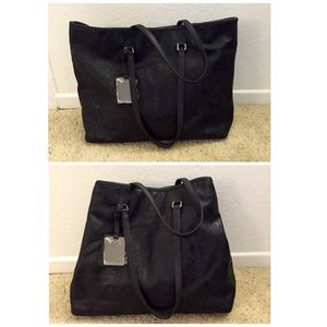 Black A|X tote