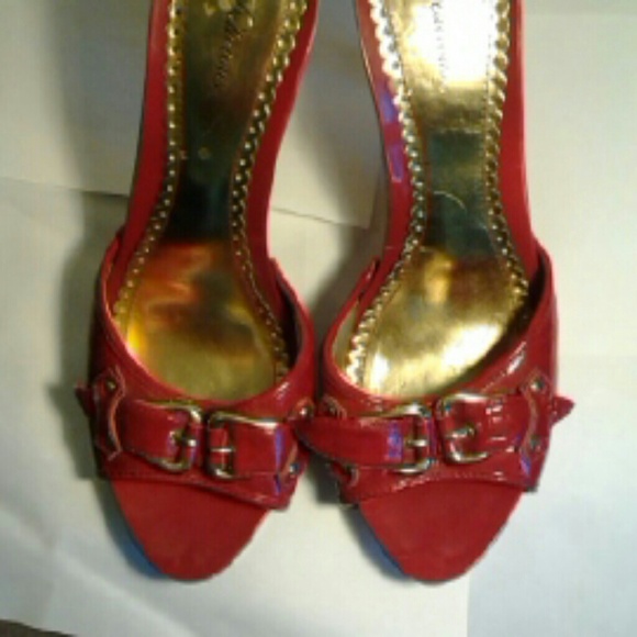 Vintage hot tomato heels*