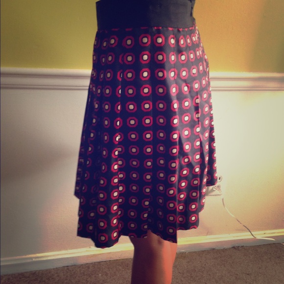 Milly silk skirt