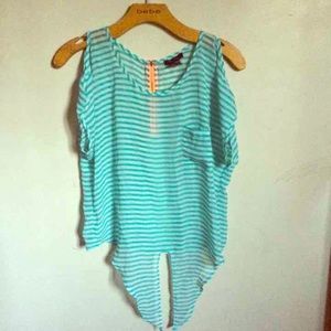 Striped summer top