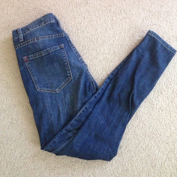 High rise jeans