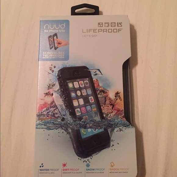 NWT iPhone 5/5s life proof nüüd case