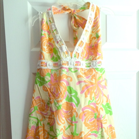 Lilly Pulitzer floral dress