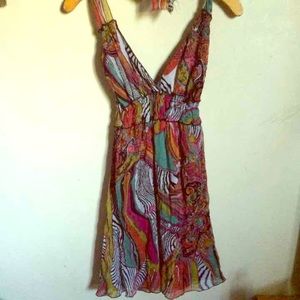 fire Los Angeles dress