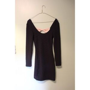 Black Body Con Dress