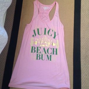 Juicy Couture "beach bum" cover up tank