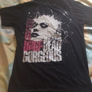 Black graphic tee🔵-ON HOLD