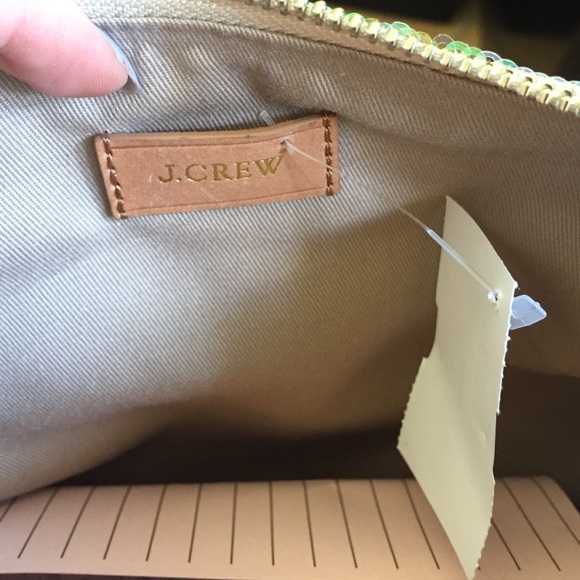 J.CREW sequin clutch! - Picture 2 of 3