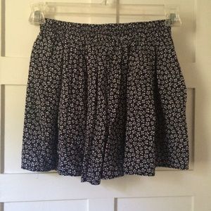 Brandy Melville Floral Print Skirt