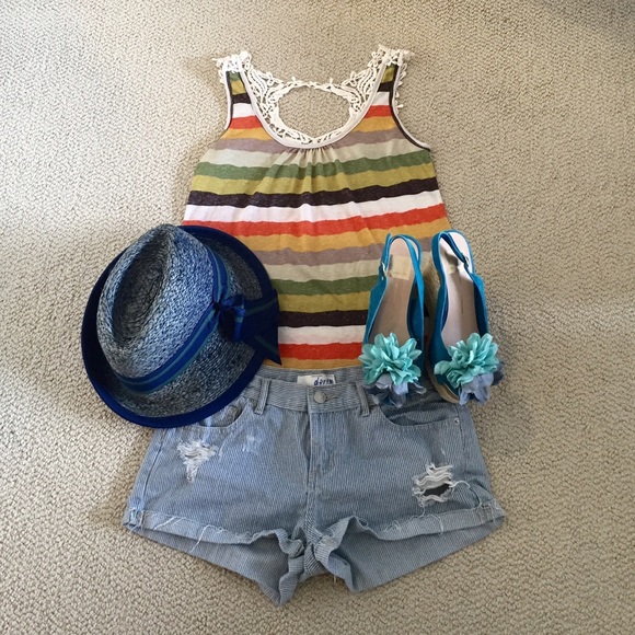 Crochet-back Cami