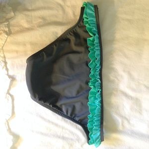 Gray & Turquoise Xhilaration Bathing Suit Bottoms