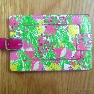 Lully Pulitzer Luggage Tag