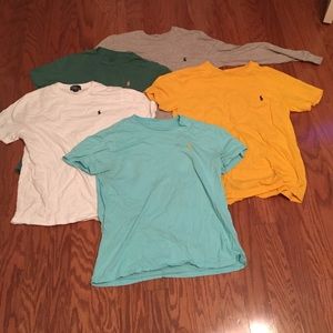 bundle 5 Ralph Lauren t-shirts