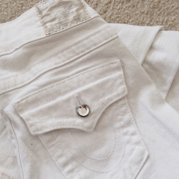 True Religion Disco Billy White Denim