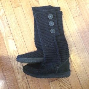 Ugg knit boots