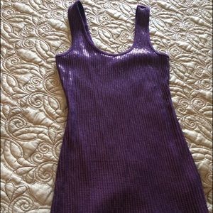 Express sequins tank top - XS