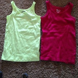 2 old navy tanks for the price of 1