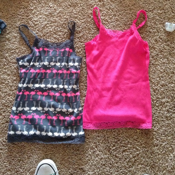 2 for the price of one old navy lace camis