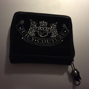 Black jeweled Juicy Couture wallet. 💎