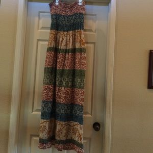 Patterned Maxi dress