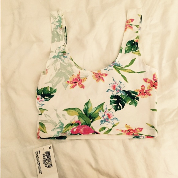 American apparel crop top
