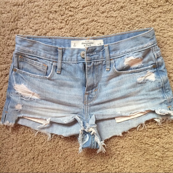 Abercrombie & Fitch high waisted shorts