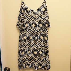NAVY BLUE tribal dress. Amazing for summer nights!