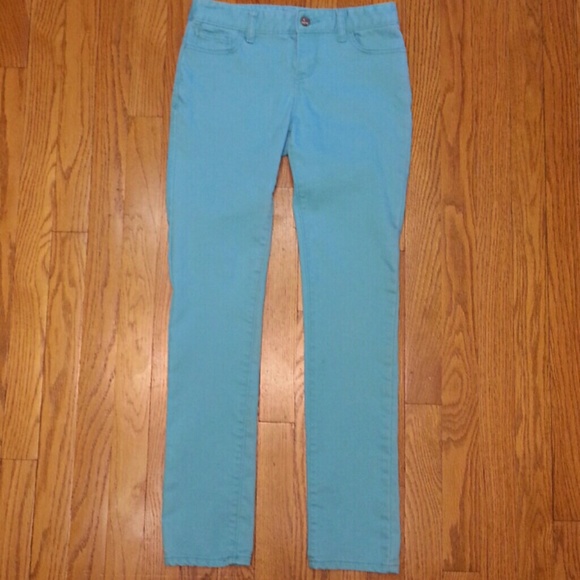 baby blue old navy skinny jeans! - Picture 2 of 3